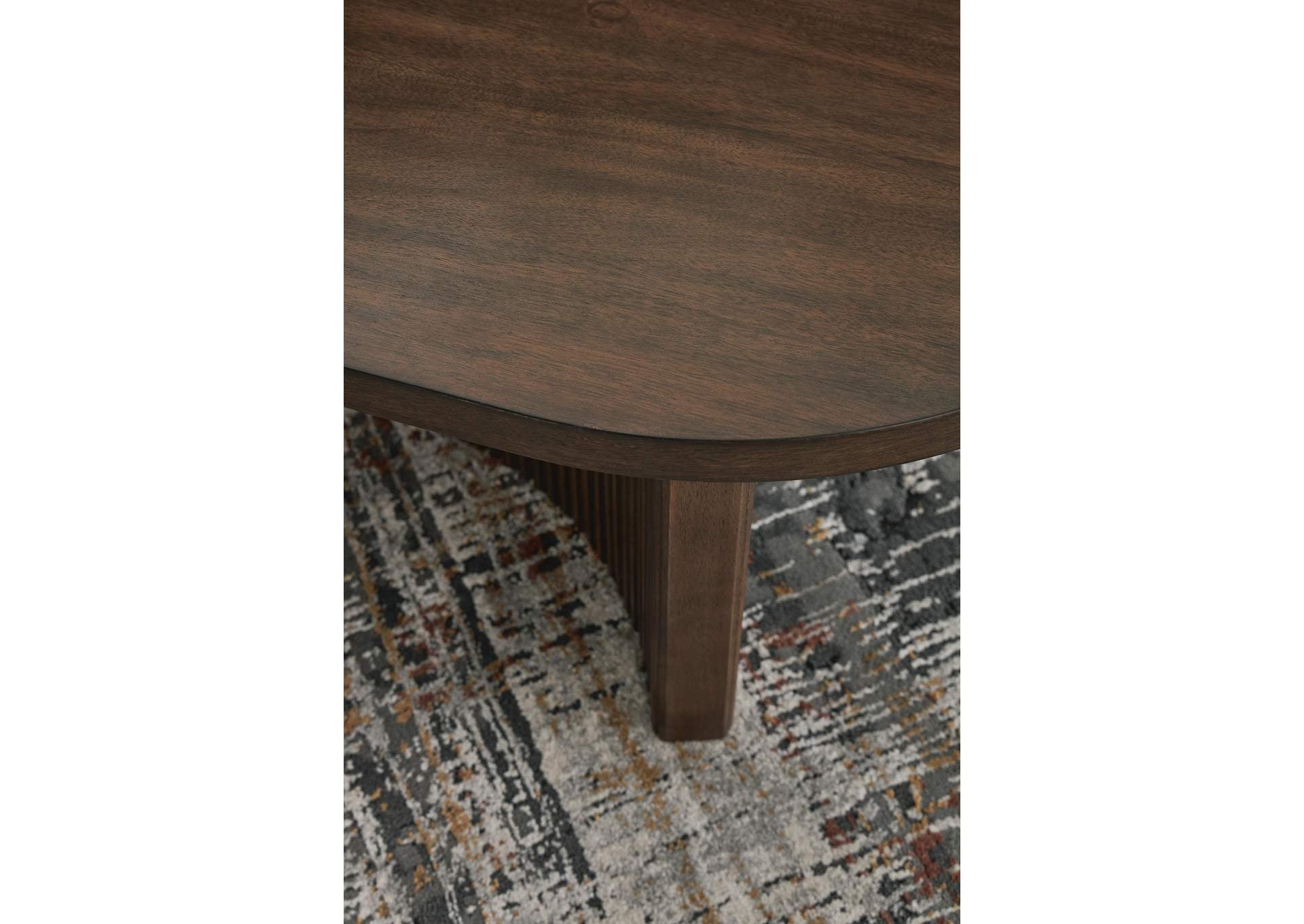 Korestone Coffee Table with 2 End Tables detail