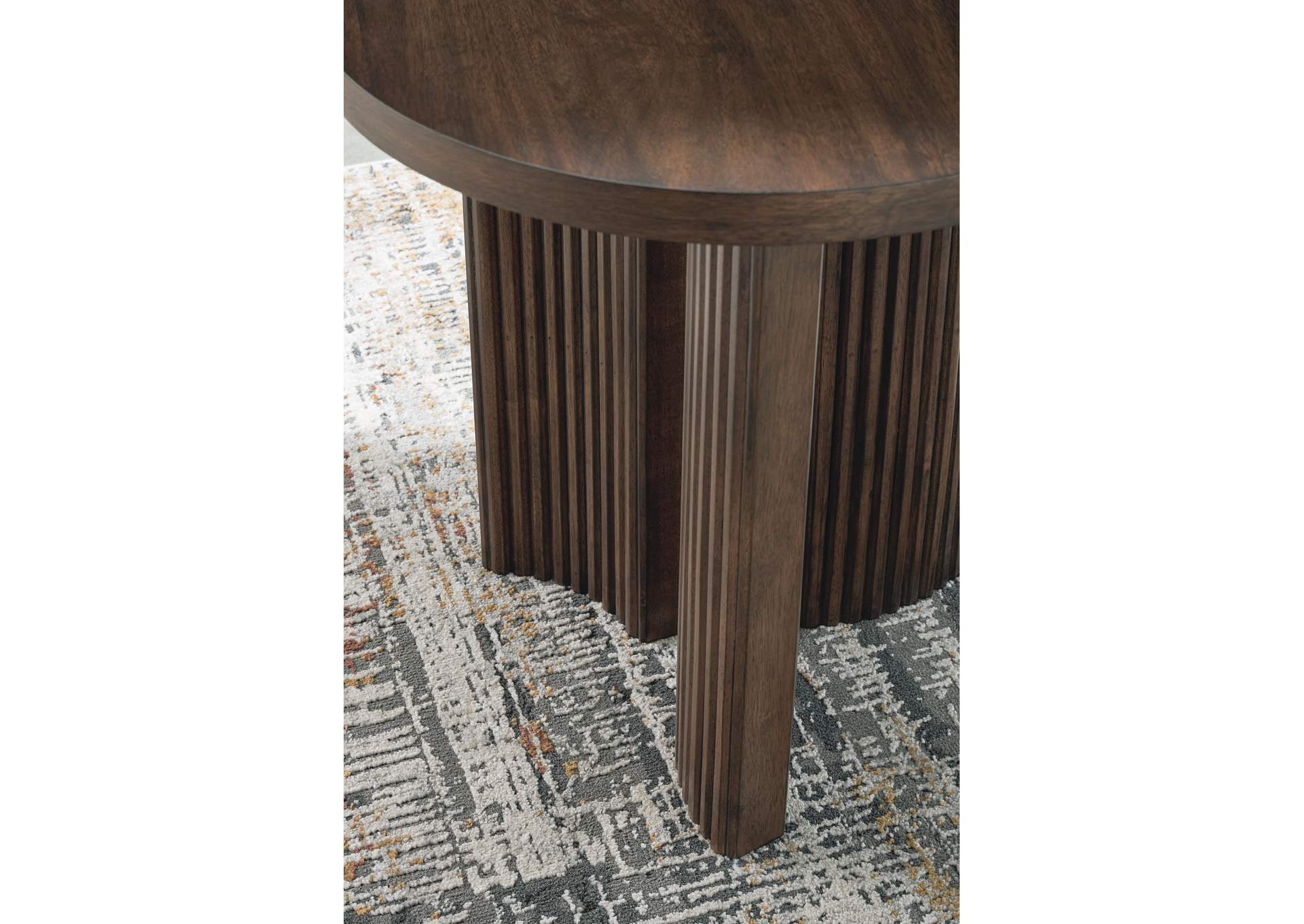 Korestone Coffee Table with 2 End Tables detail