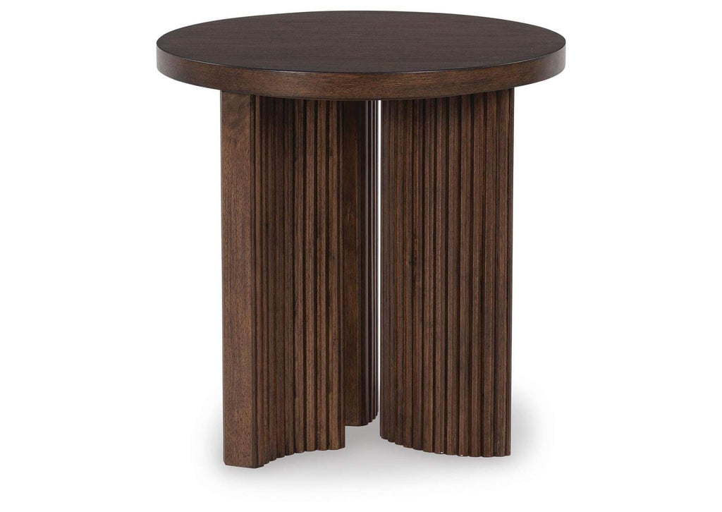 Korestone Coffee Table with 1 End Table side view