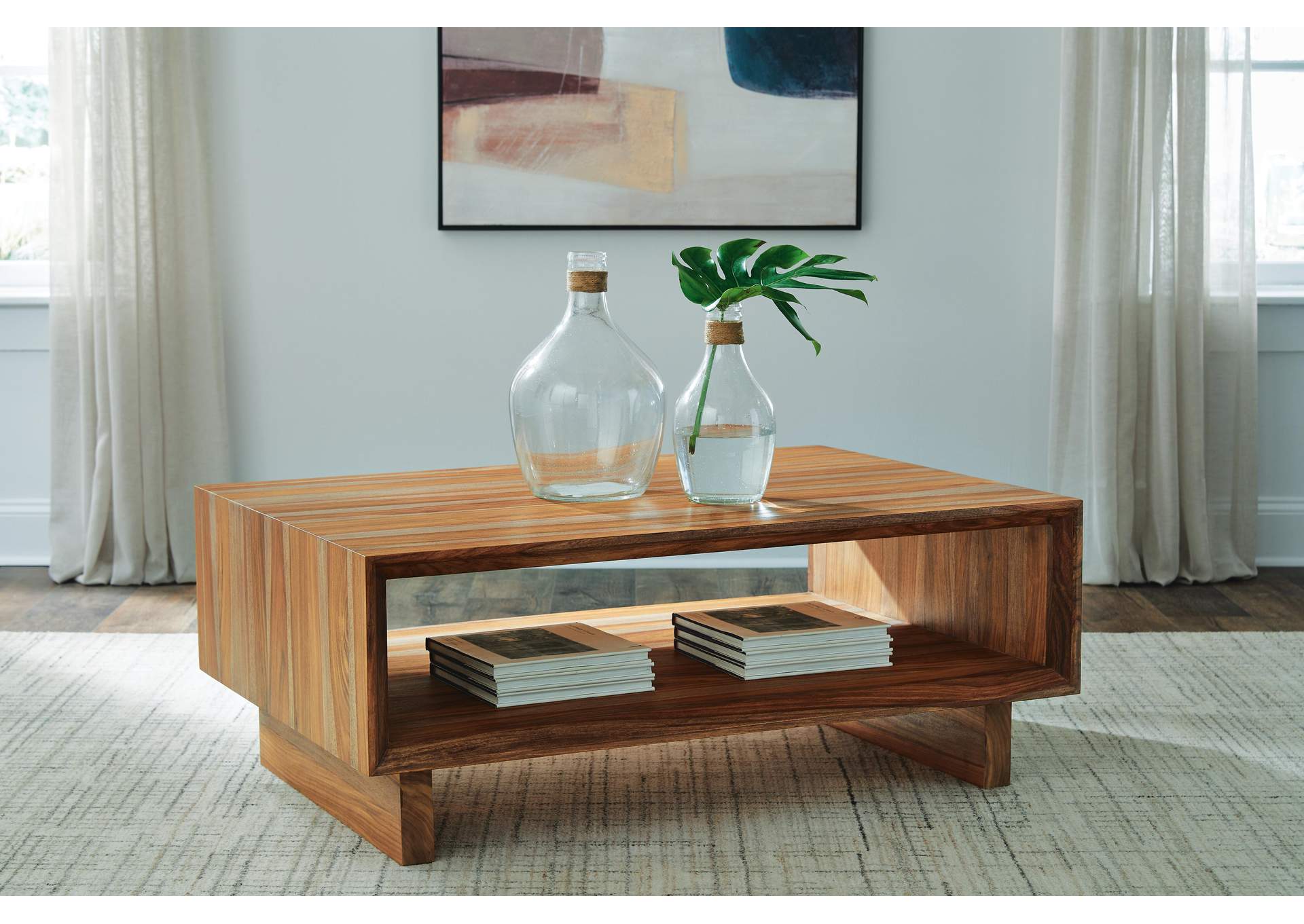 Dressonni Coffee Table with 2 End Tables