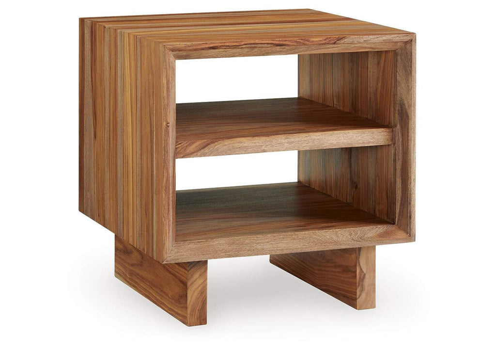 Dressonni Coffee Table with 1 End Table angled view