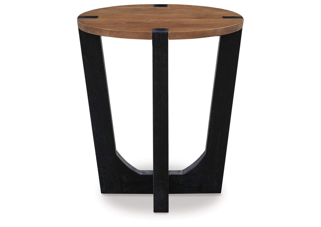 Hanneforth Coffee Table with 1 End Table front view