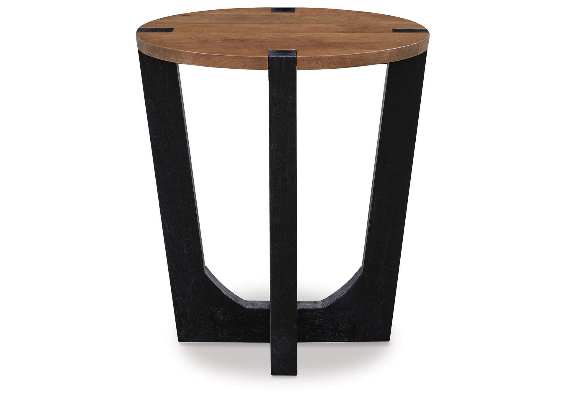 Hanneforth Coffee Table with 2 End Tables front view