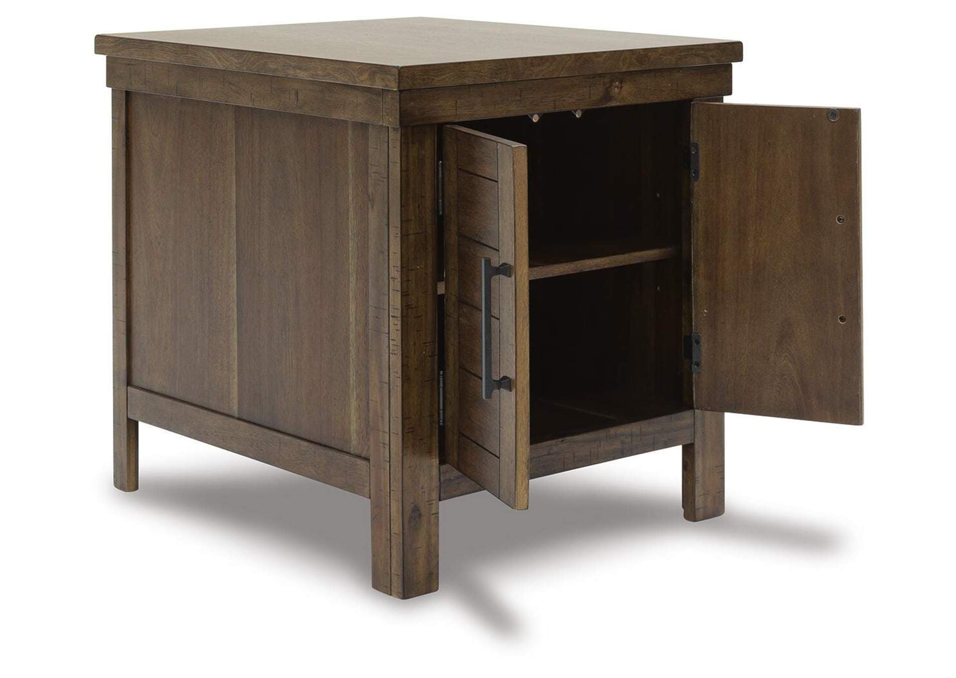 Moriville End Table angled view