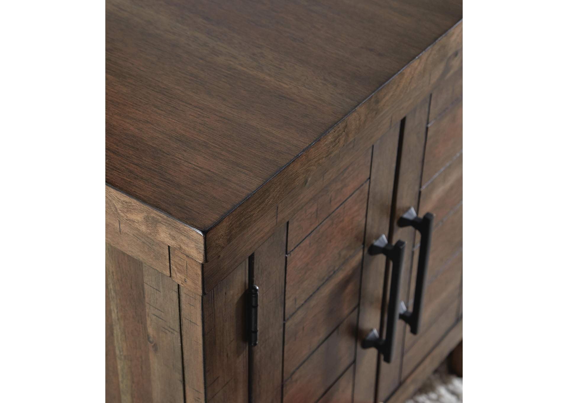 Moriville Coffee Table with 1 End Table detail
