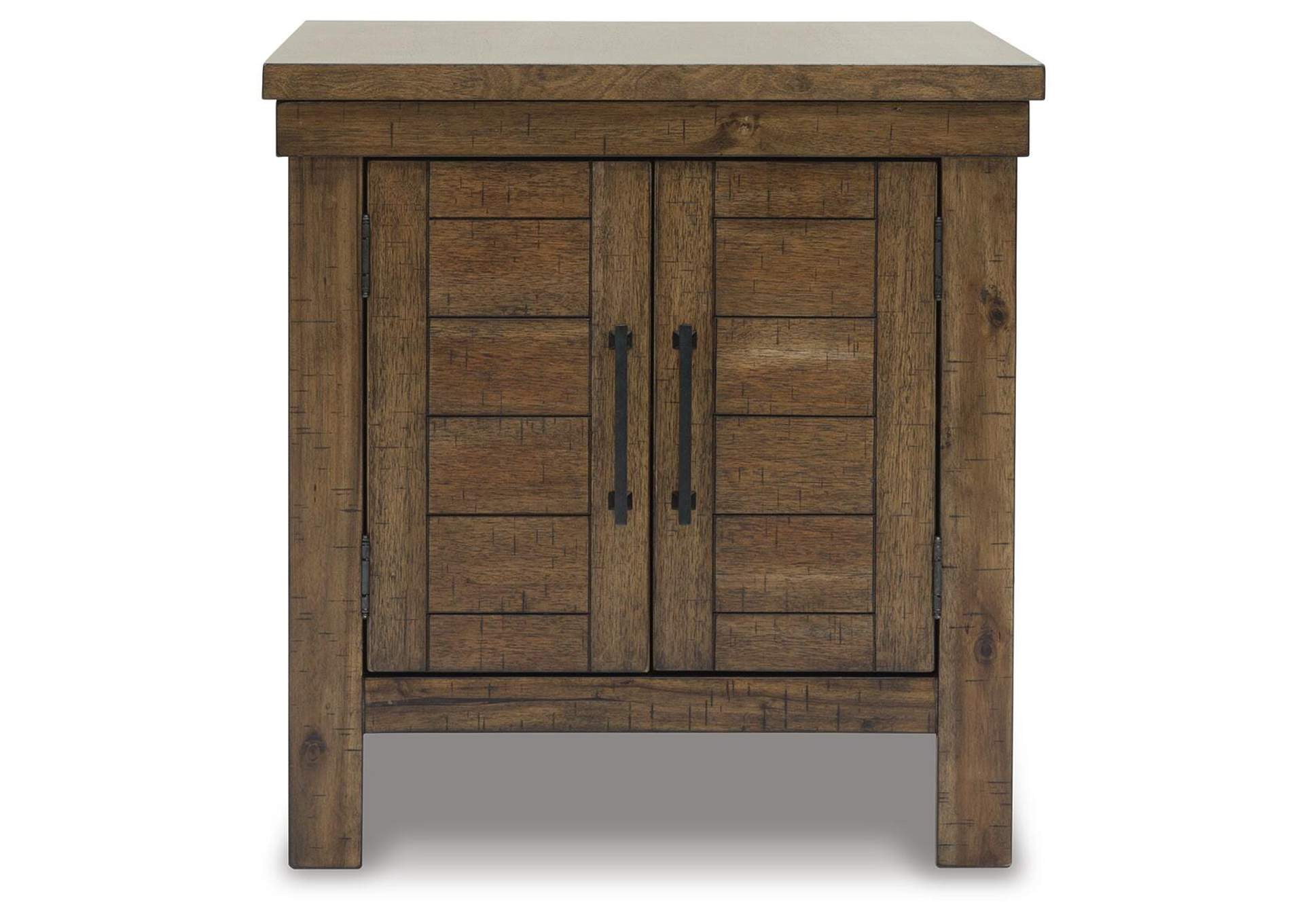 Moriville Coffee Table with 1 End Table front view