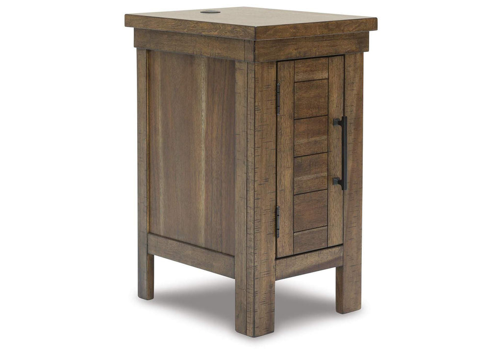 Moriville Chairside End Table angled view