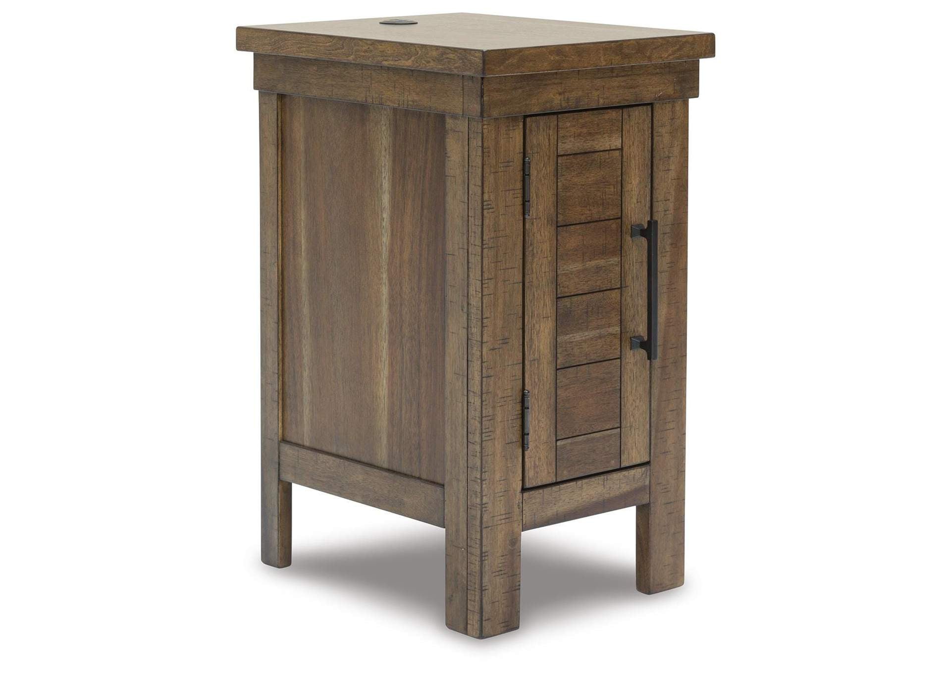 Moriville Chairside End Table angled view