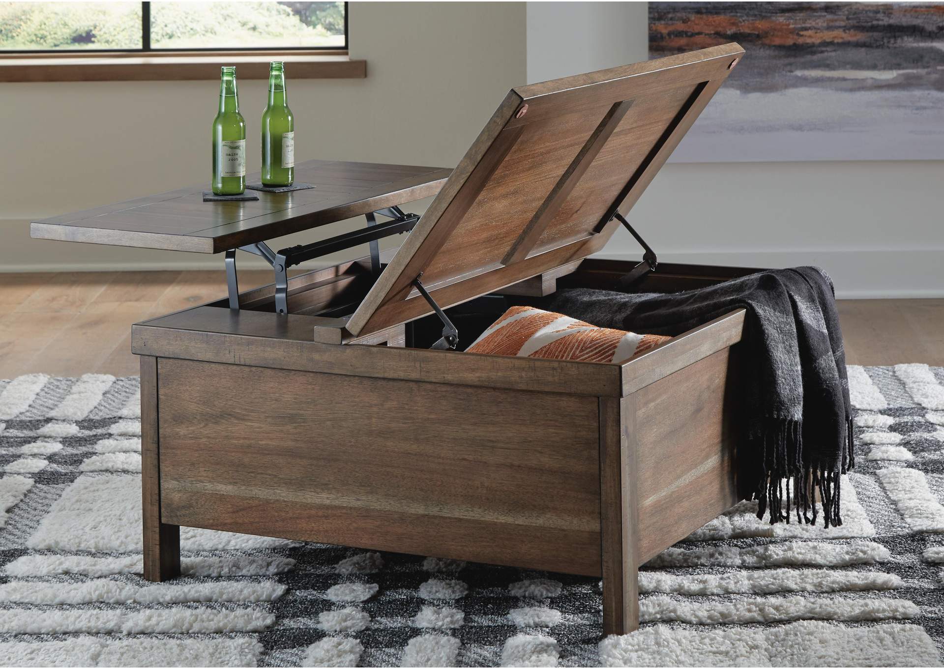 Moriville Lift-Top Coffee Table
