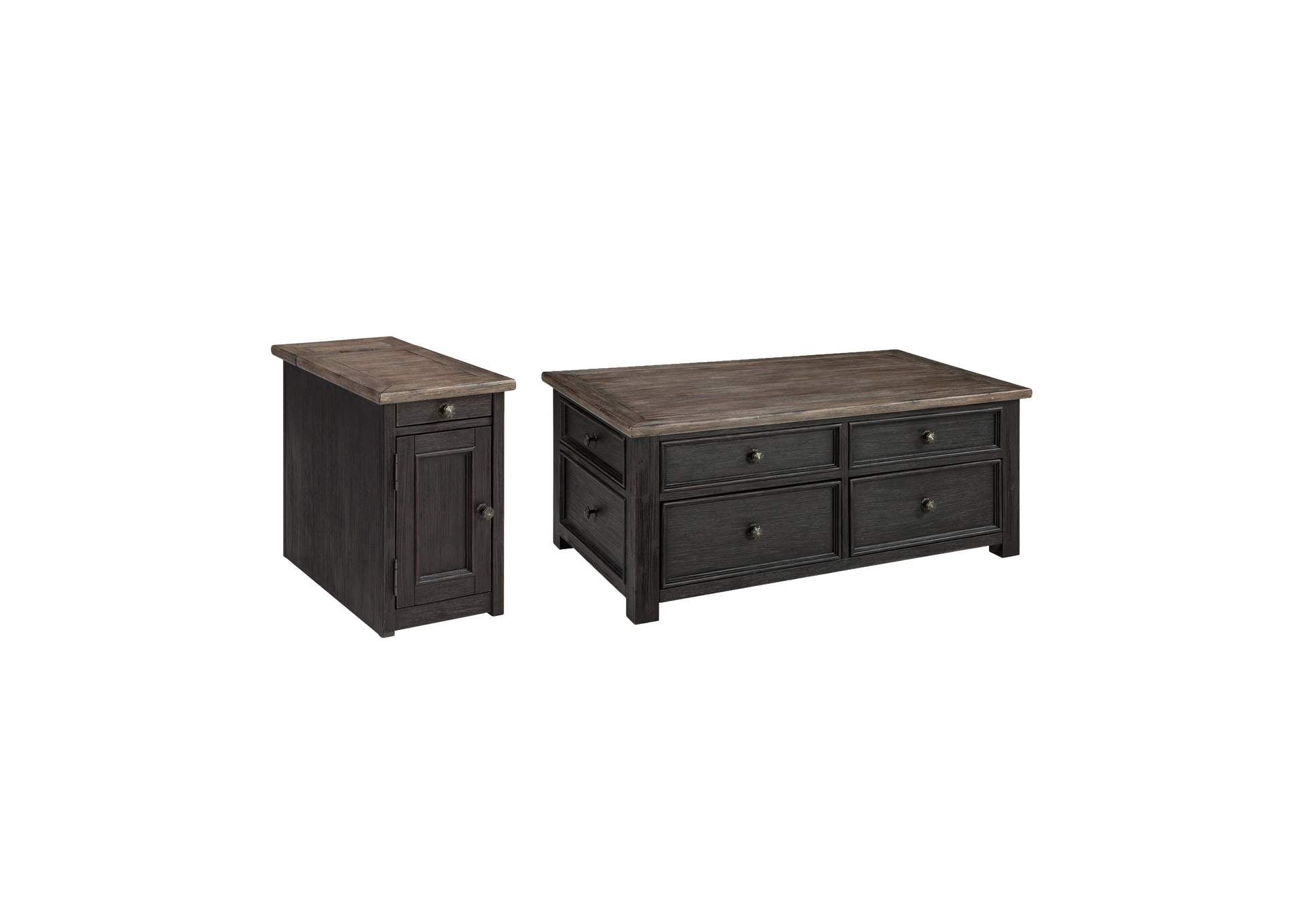 Tyler Creek Coffee Table with 1 End Table