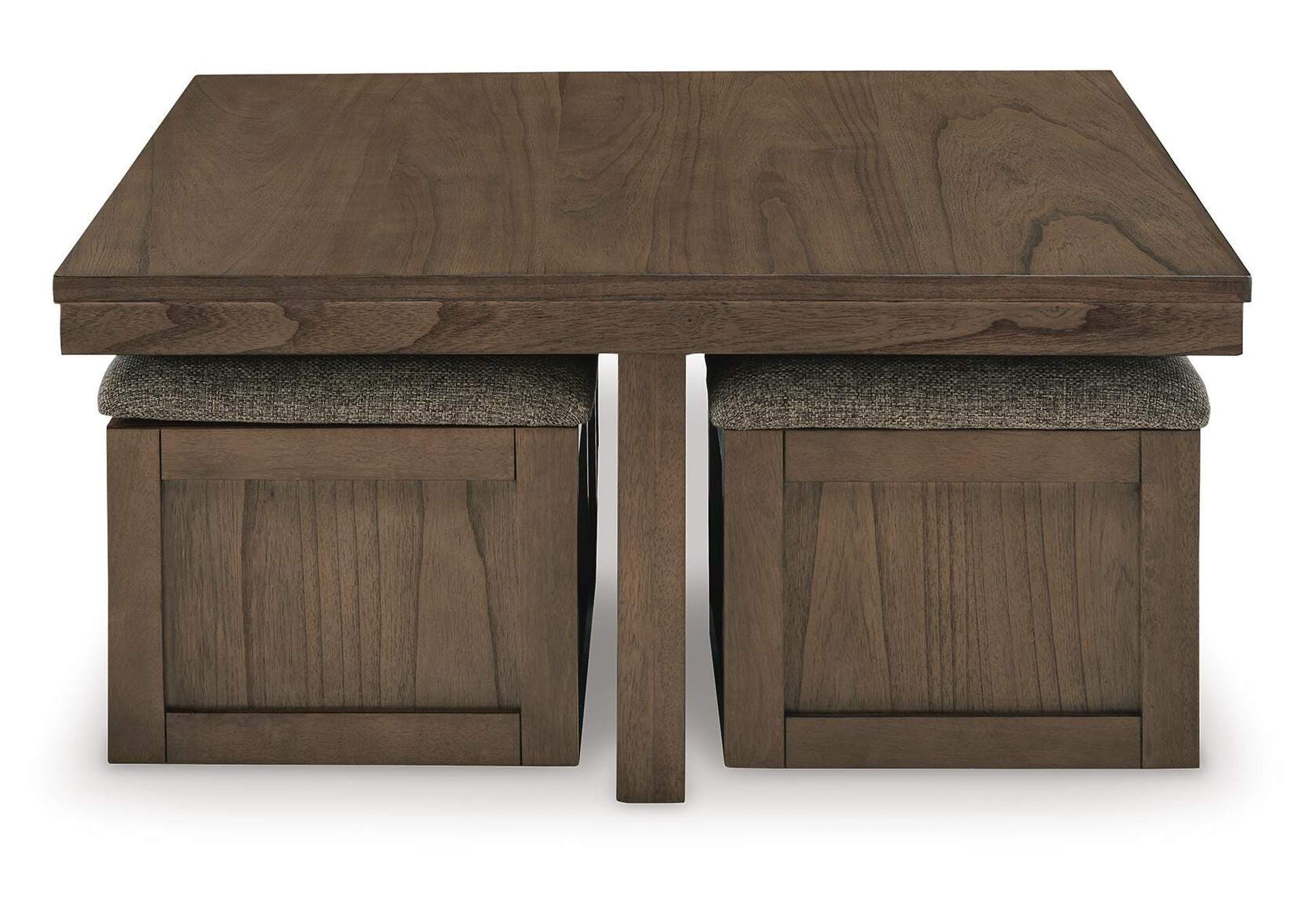 Boardernest Coffee Table with 1 End Table front view