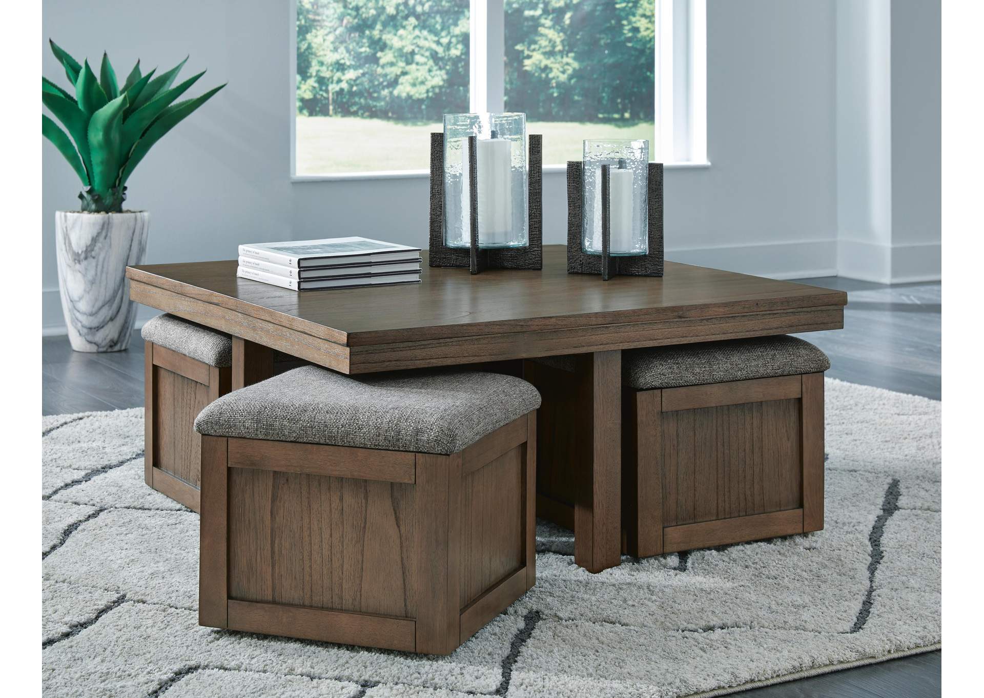 Boardernest Coffee Table with 2 End Tables