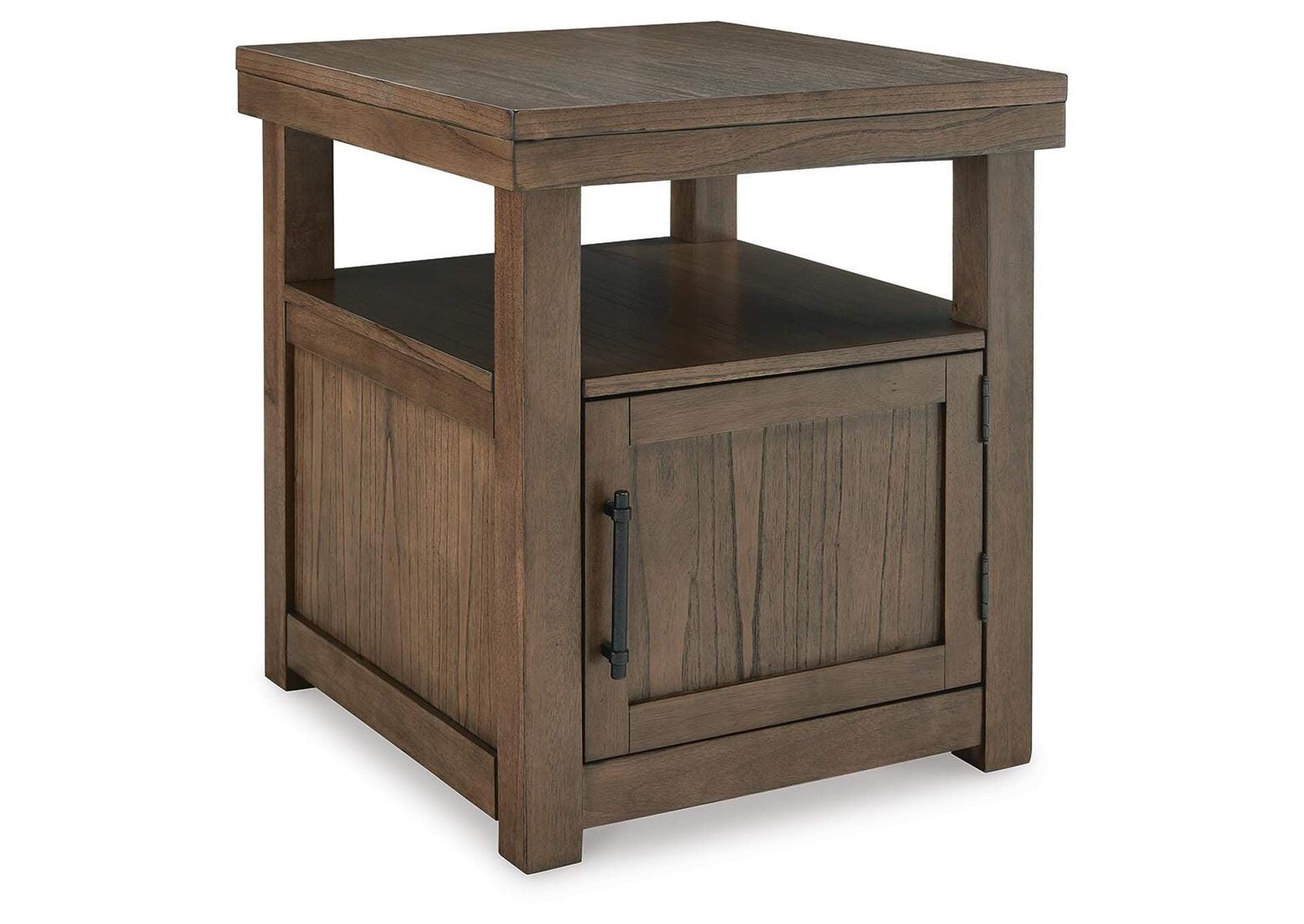 Boardernest Coffee Table with 2 End Tables angled view