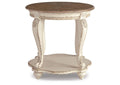 Realyn Coffee Table with 1 End Table