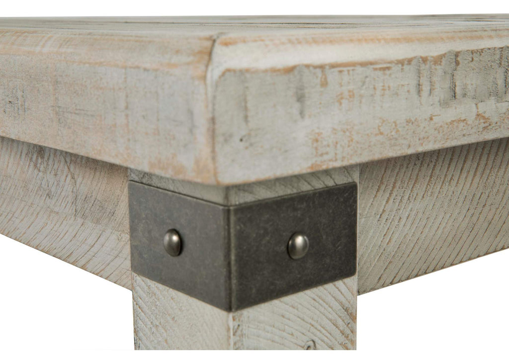 Carynhurst Coffee Table with 2 End Tables detail