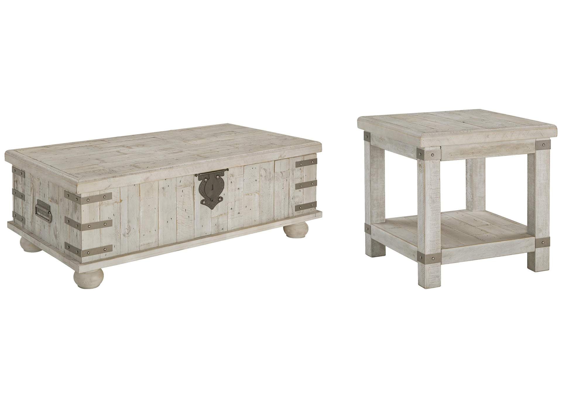 Carynhurst Coffee Table with 1 End Table