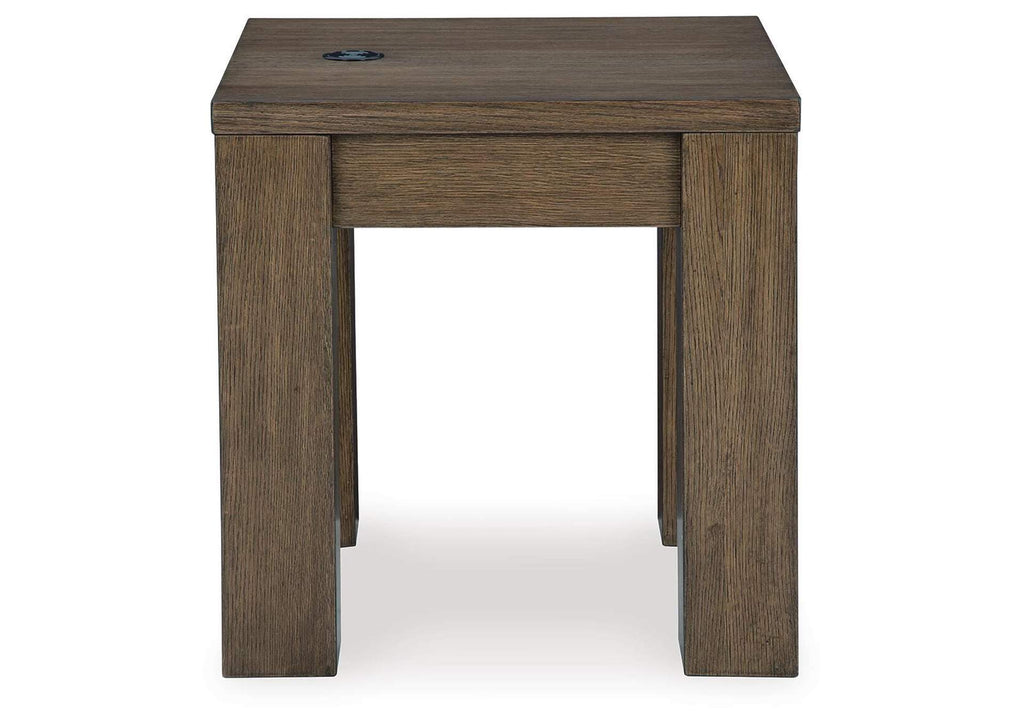Rosswain Coffee Table with 2 End Tables side view