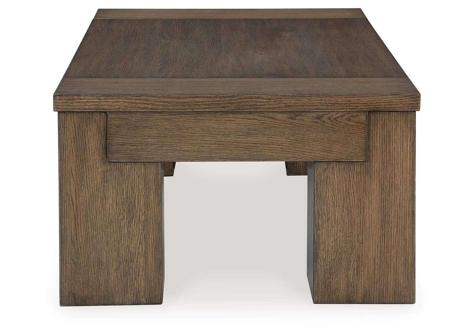 Rosswain Coffee Table with 2 End Tables side view