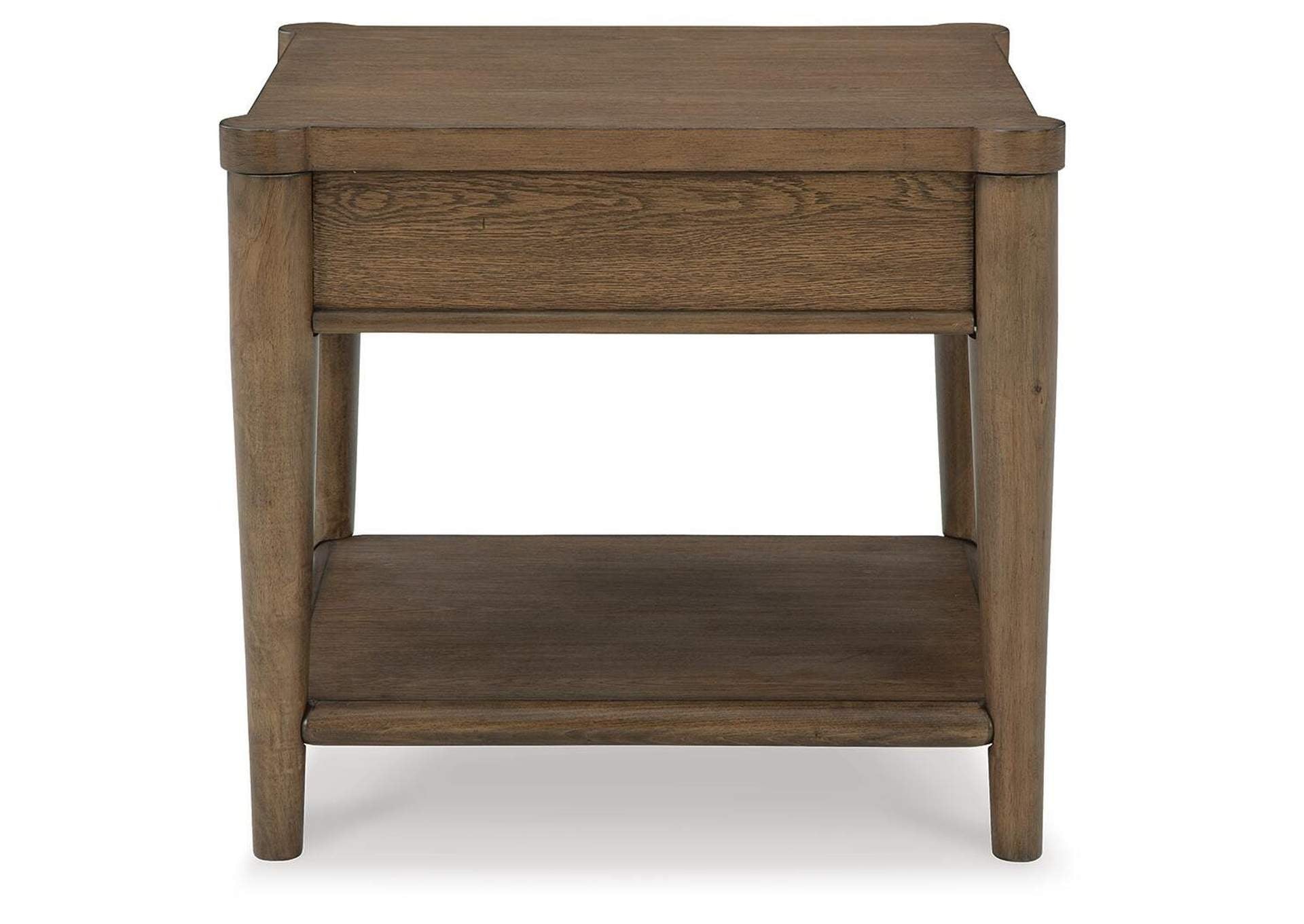 Roanhowe Coffee Table with 2 End Tables side view