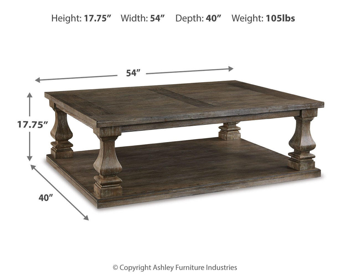 Johnelle Coffee Table in Gray, alternate view 5