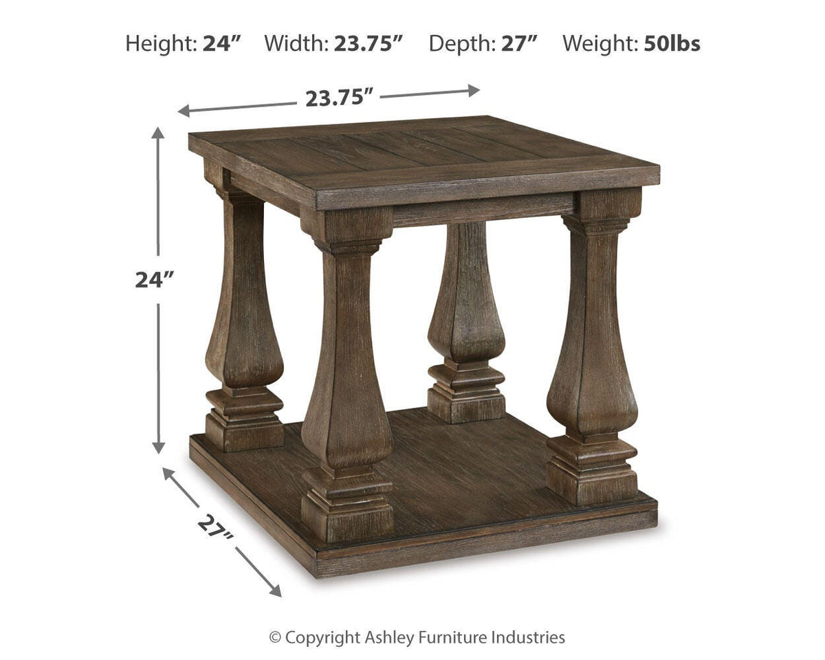 Johnelle End Table in Gray, alternate view 5