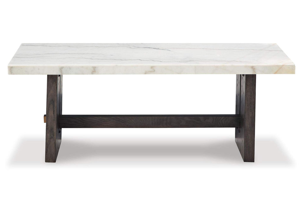 Burkhaus Coffee Table with 2 End Tables front view