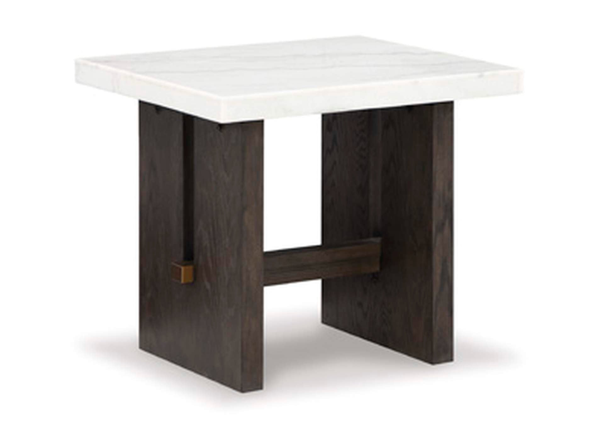 Burkhaus End Table angled view