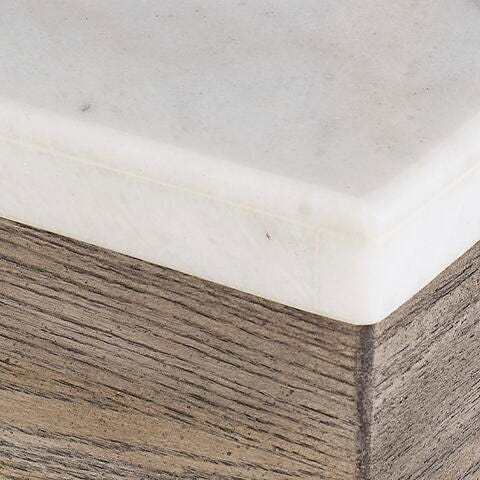 Loyaska Sofa Table in Brown/Ivory, alternate view 8