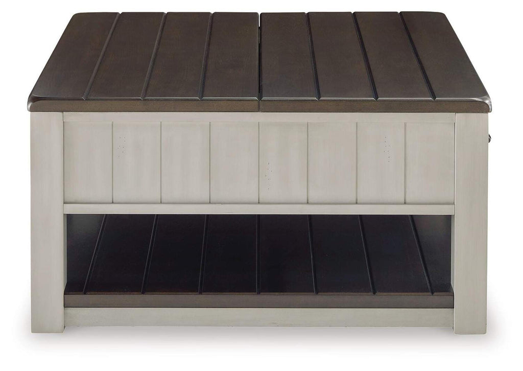Darborn Coffee Table with 2 End Tables side view