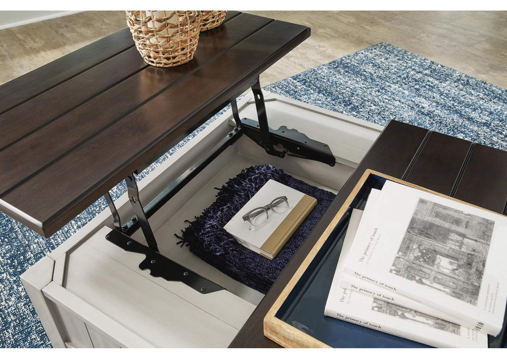 Darborn Coffee Table with 1 End Table detail
