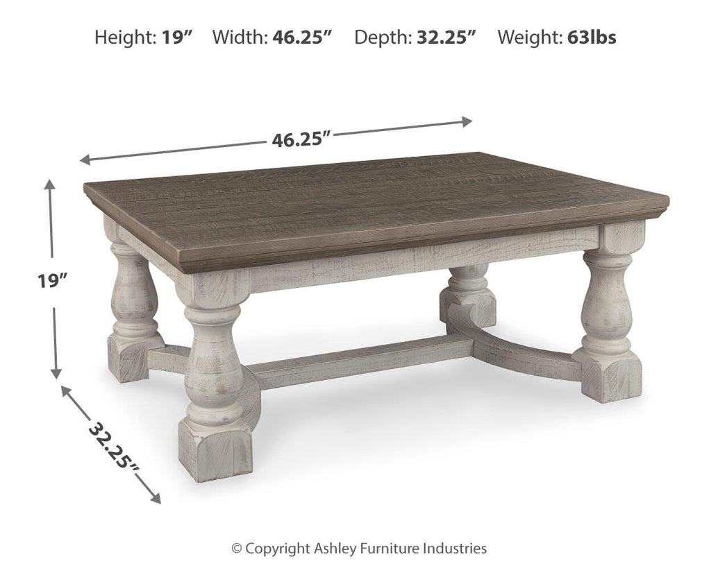 Havalance Coffee Table in Gray/White, alternate view 5