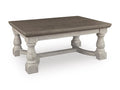Havalance Coffee Table in Gray/White