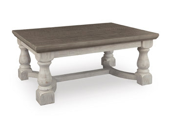Havalance Coffee Table in Gray/White