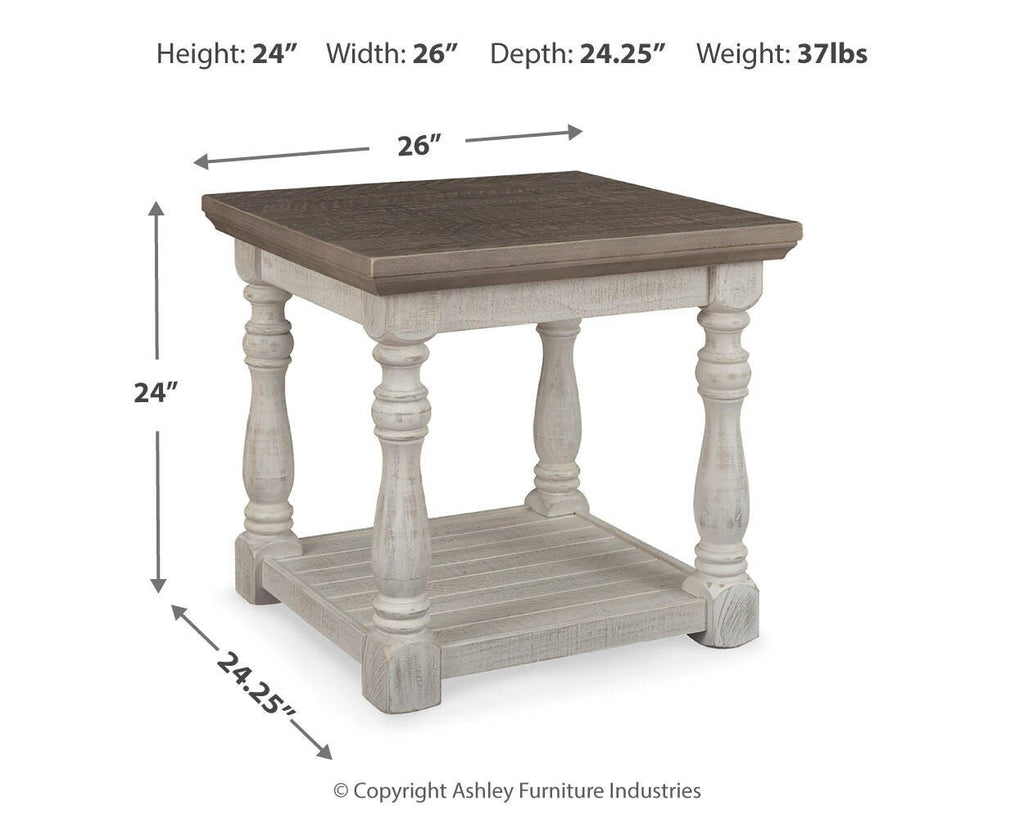 Havalance End Table in Gray/White, alternate view 5