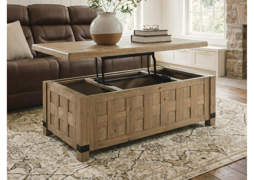 Ridgester Lift-Top Coffee Table