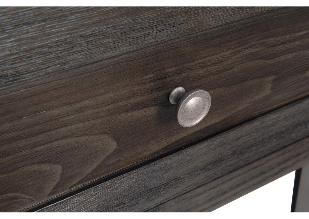 Todoe End Table with USB Ports & Outlets detail