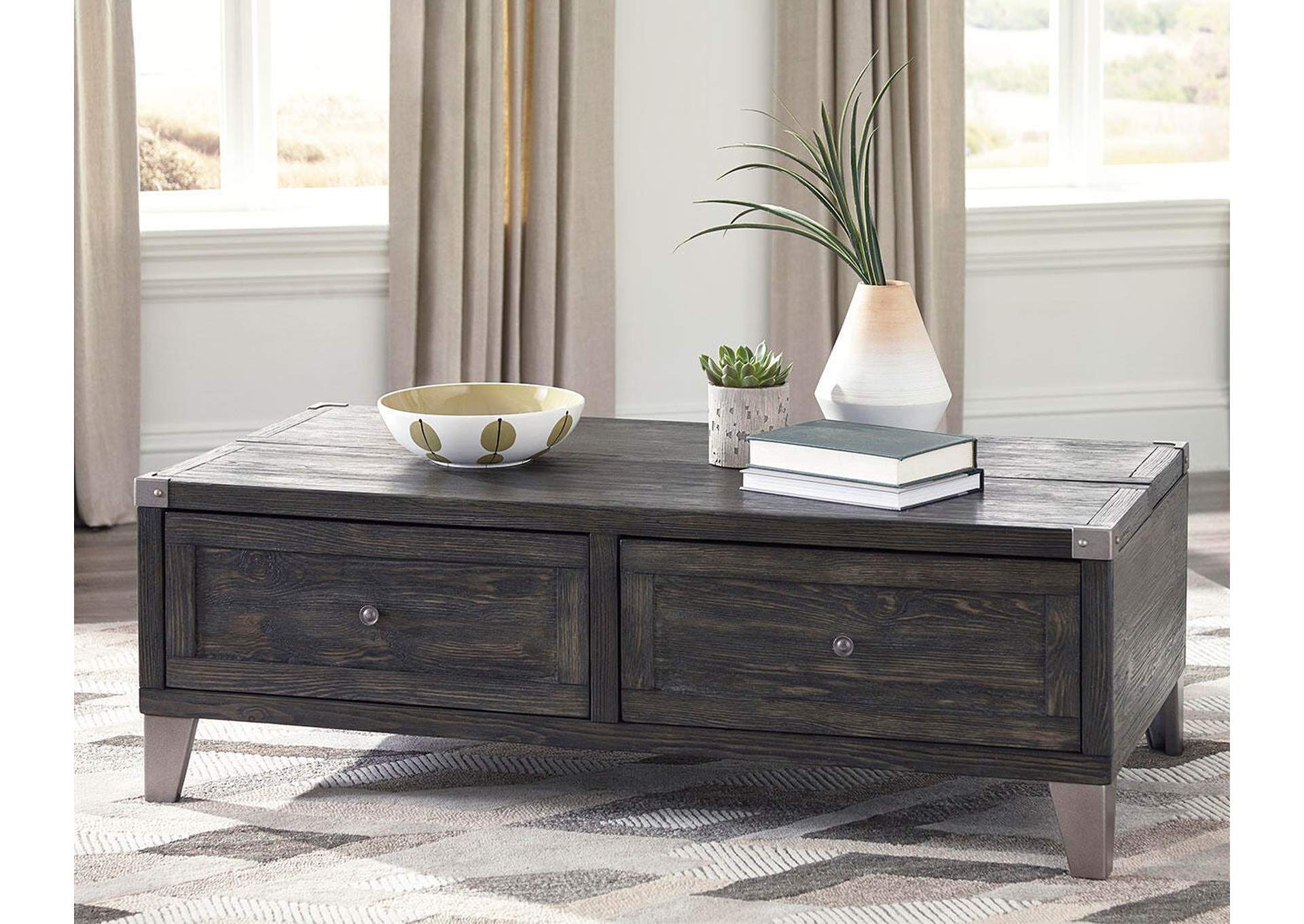 Todoe Coffee Table with Lift Top room view