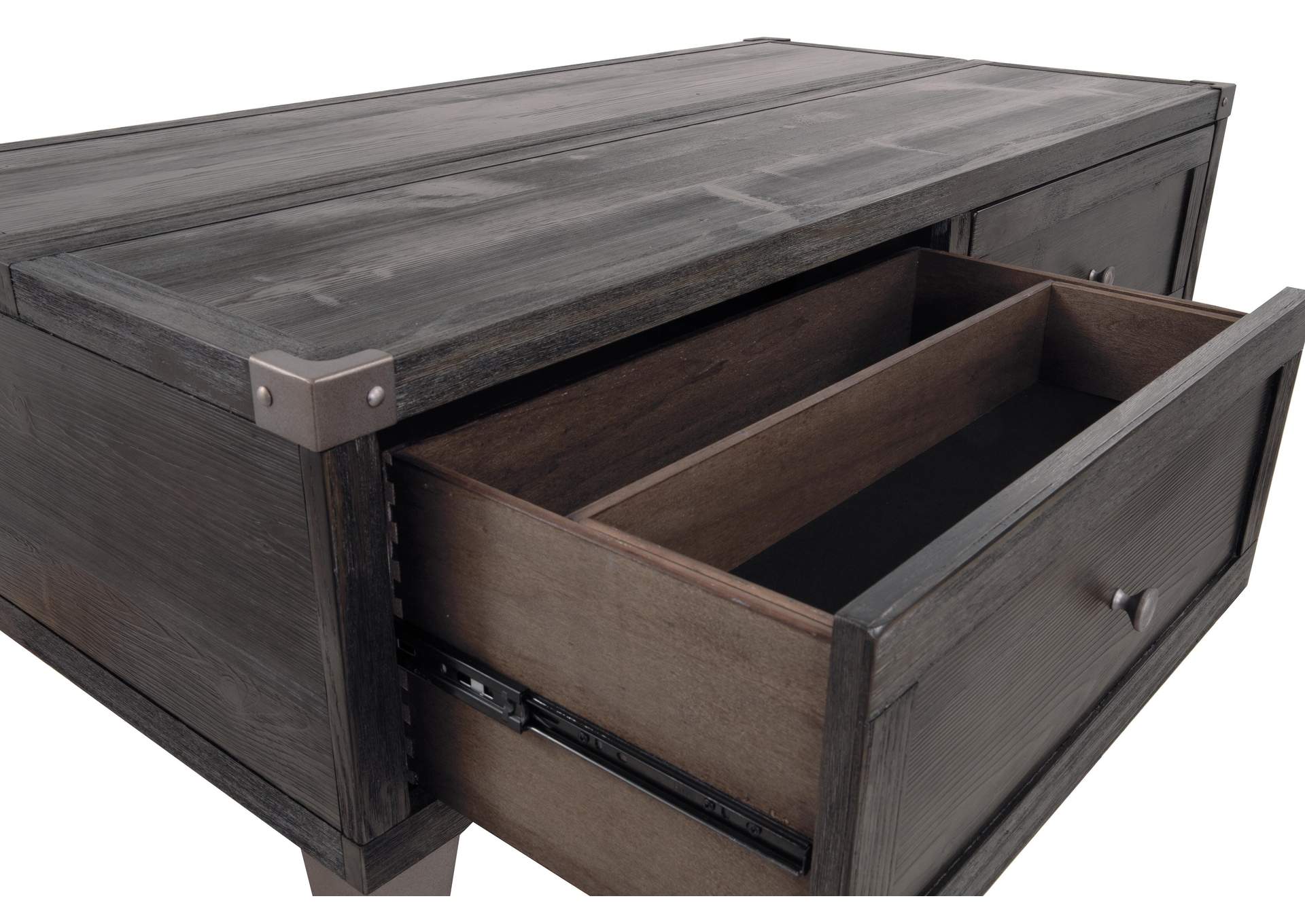 Todoe Coffee Table with 2 End Tables detail