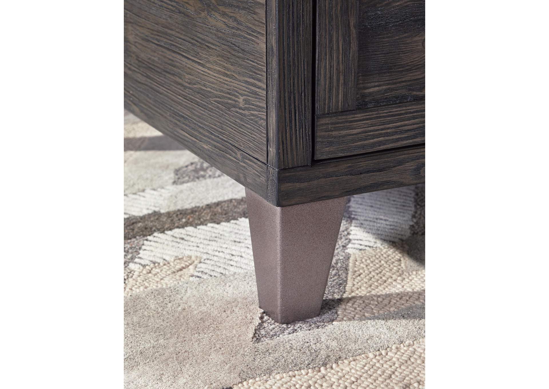 Todoe Coffee Table with 2 End Tables detail