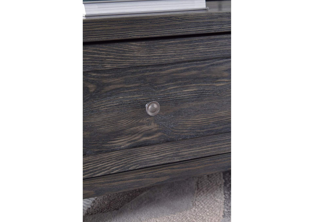 Todoe Coffee Table with 2 End Tables detail