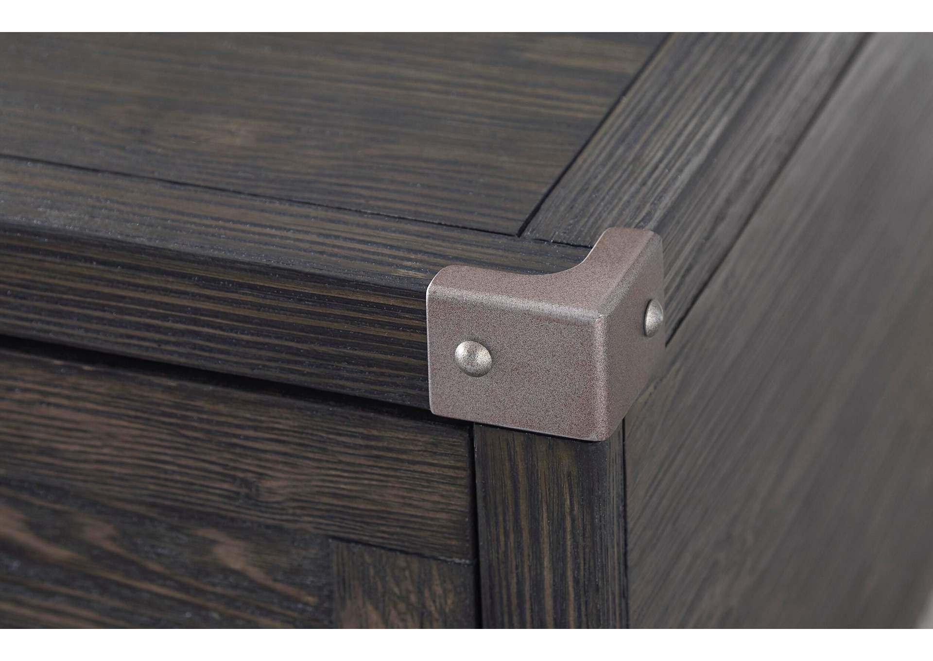 Todoe Coffee Table with Lift Top detail