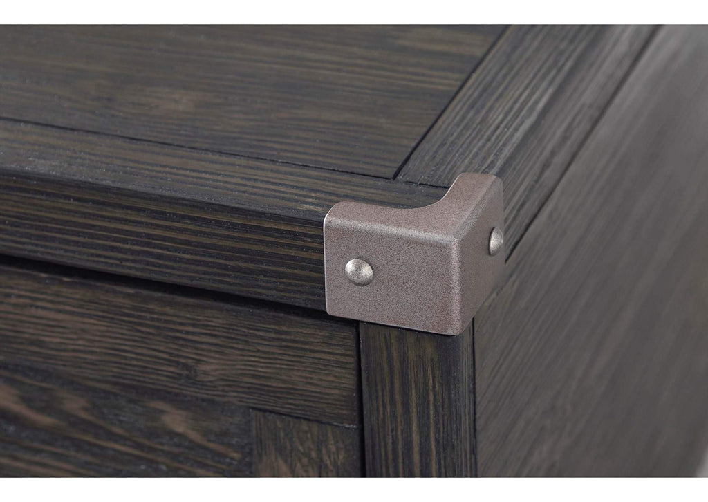 Todoe Coffee Table with 2 End Tables detail
