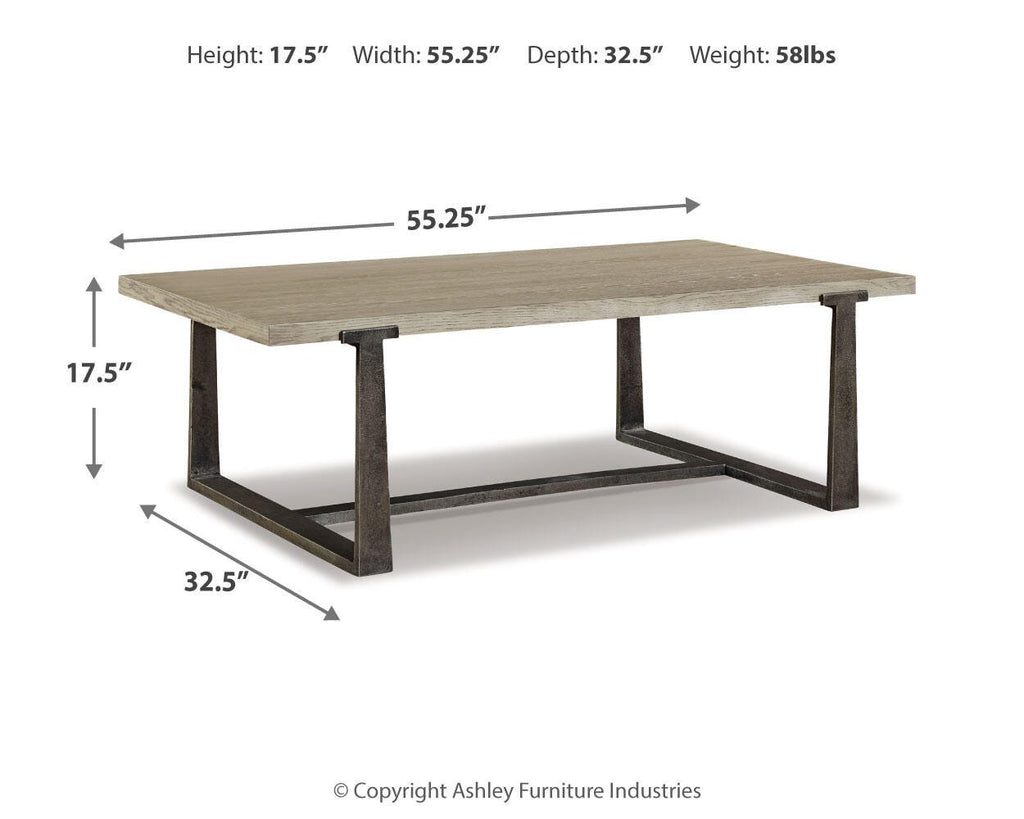 Dalenville Coffee Table in Gray, alternate view 8