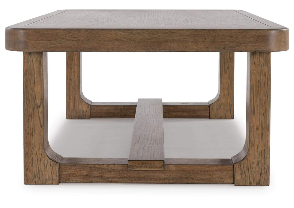 Cabalynn Coffee Table with 1 End Table side view