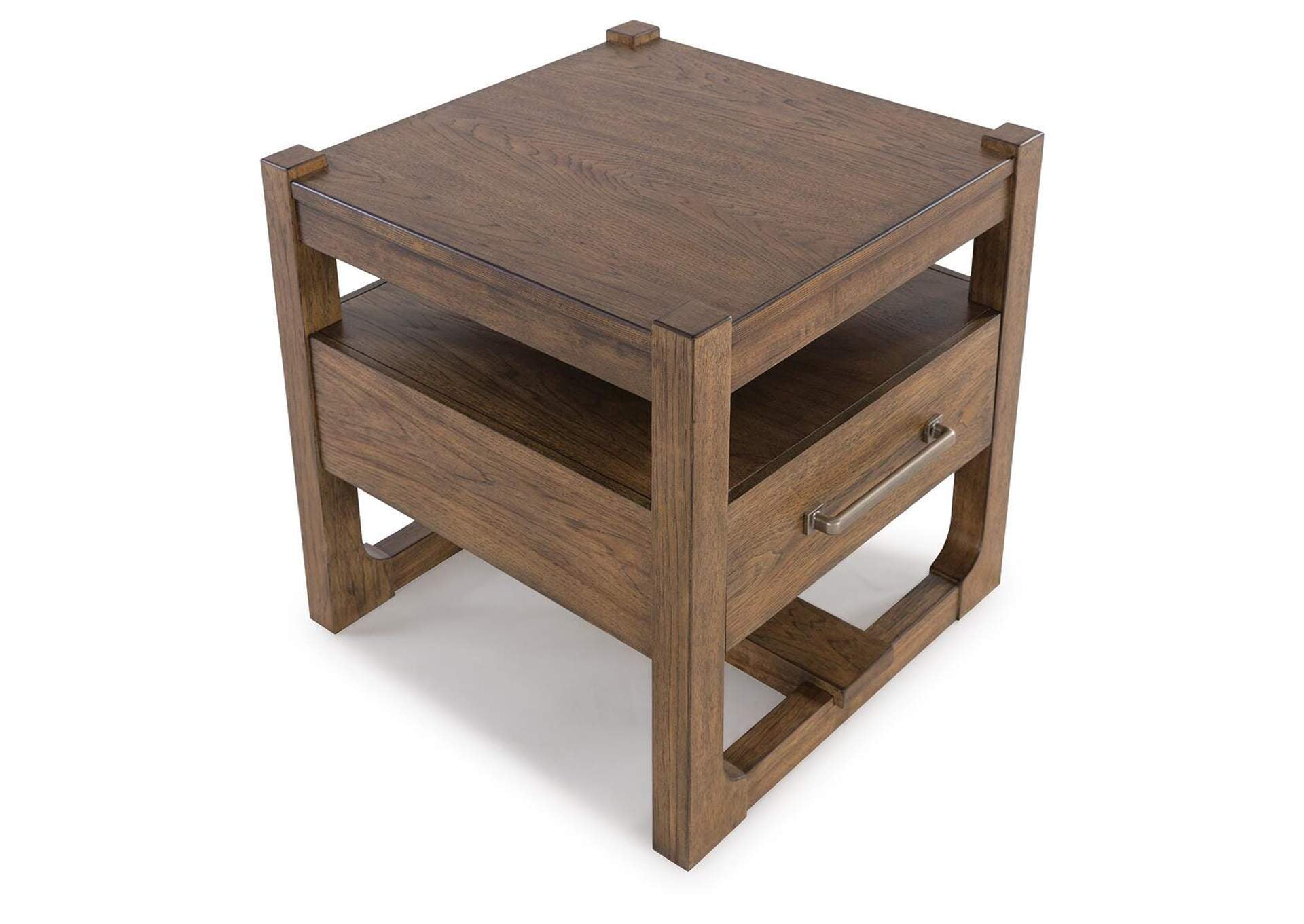 Cabalynn Coffee Table with 2 End Tables angled view