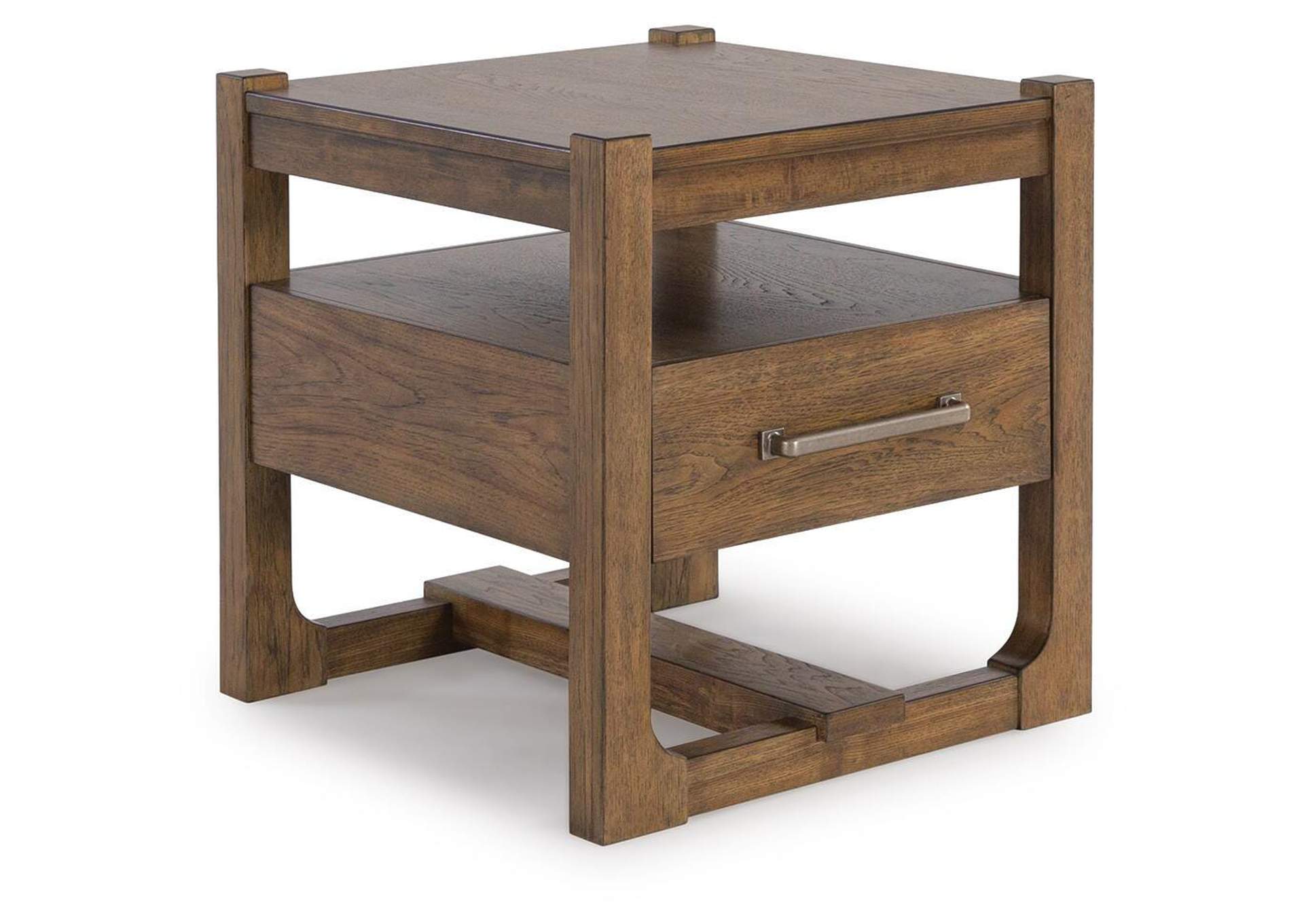 Cabalynn Coffee Table with 2 End Tables angled view