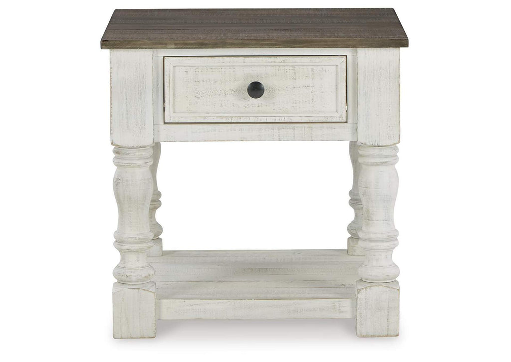 Havalance Coffee Table with 2 End Tables front view
