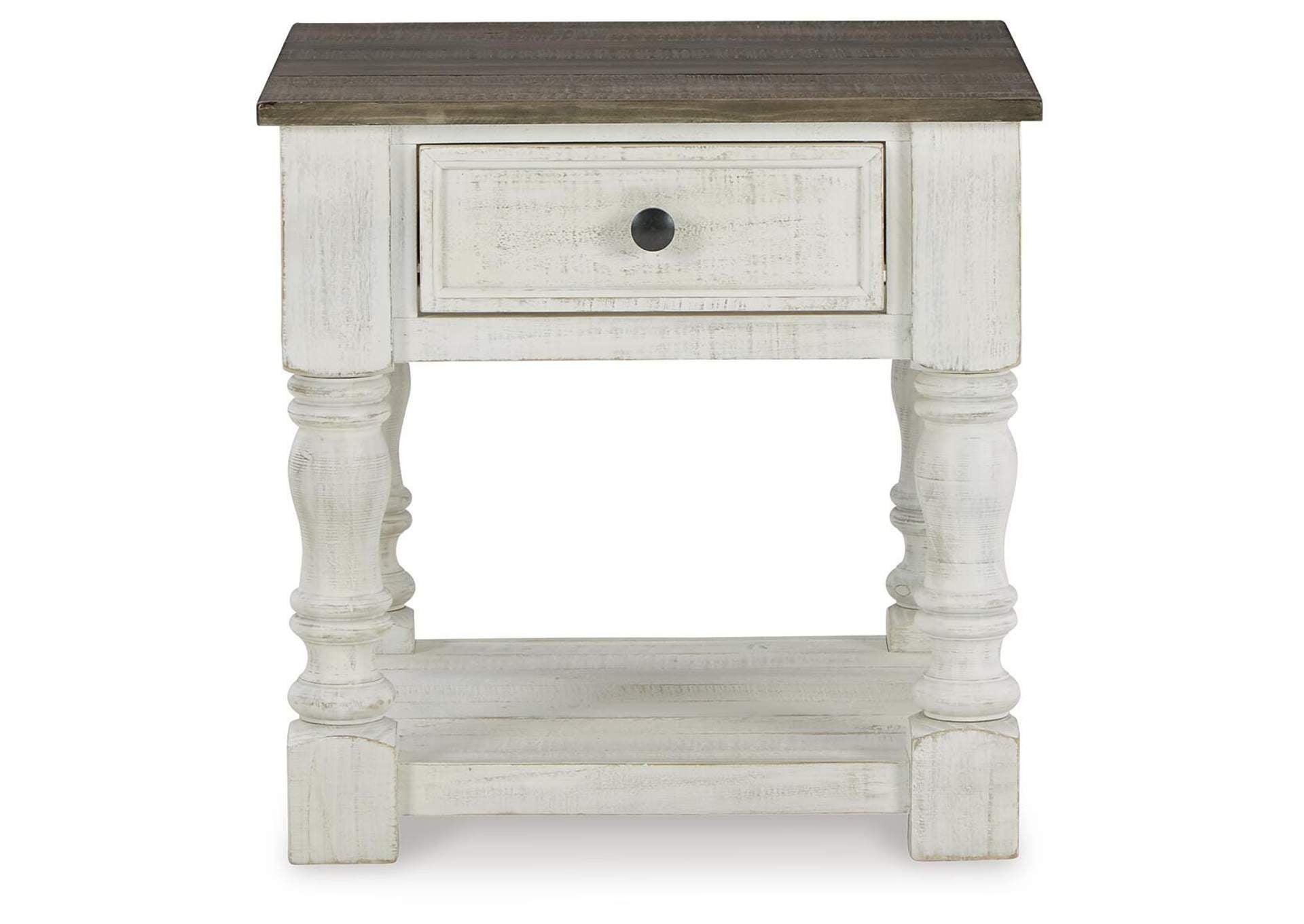 Havalance Coffee Table with 2 End Tables front view