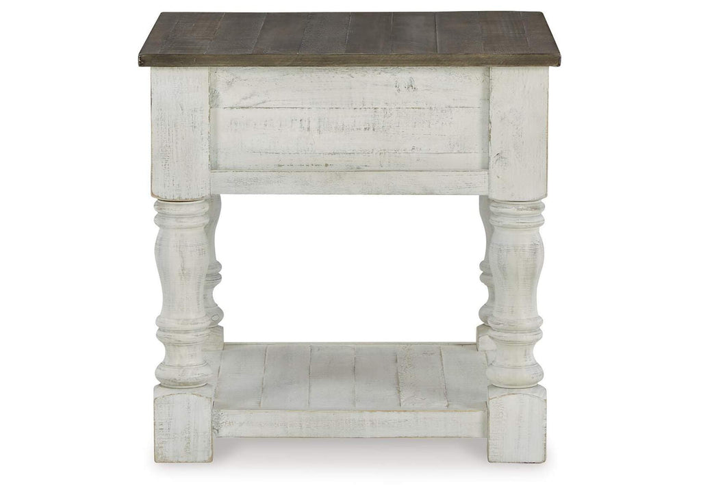 Havalance Coffee Table with 2 End Tables side view