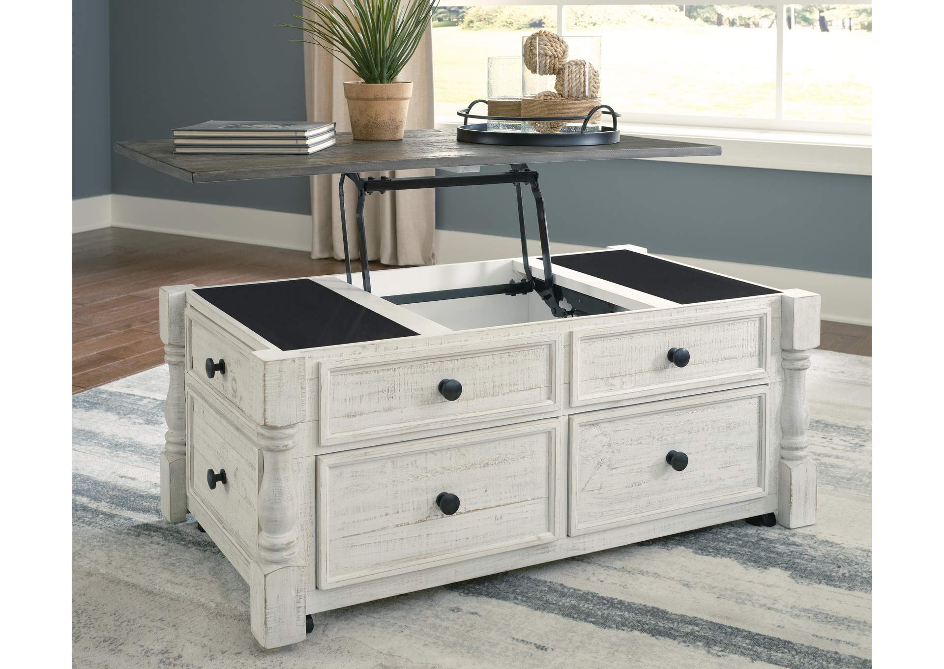 Havalance Coffee Table with 2 End Tables